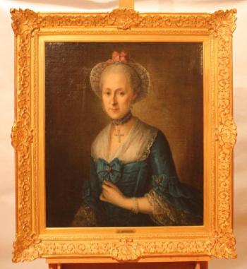 Portrait de dame de qualité by 
																	Pierre Joufroy