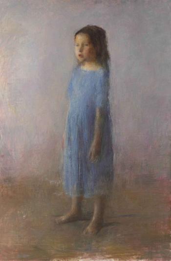 L'Enfant (yarn en bleu) by 
																	Daniel Enkaoua