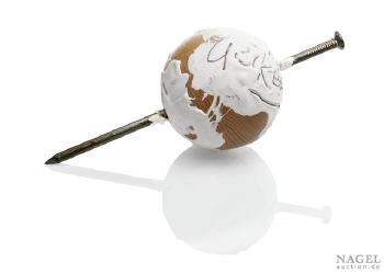 Globe by 
																	Gunther Uecker