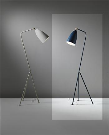 Grasshopper standard lamp, model no. 831 by 
																	Greta Magnusson Grossman