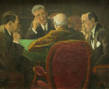 La réunion du conseil municipal de Gimont by 
																	Pierre Balas
