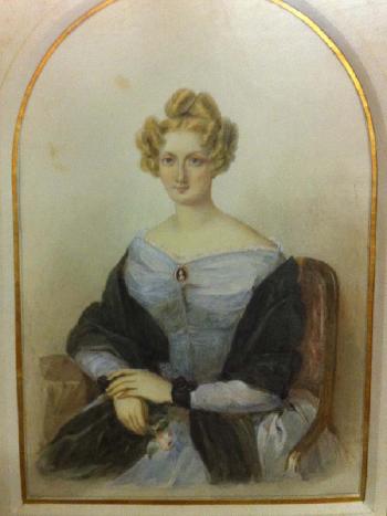 Portrait de Emma de Muller de May by 
																	Amelie Munier-Romilly