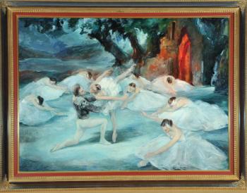 Schwanensee - Tanz der weißen Schwäne by 
																	Miloslava Vrbova