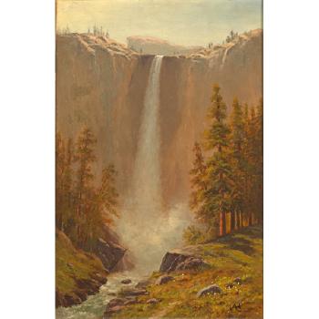 Bridal Veil Fall, Yosemite by 
																	Annie Harmon