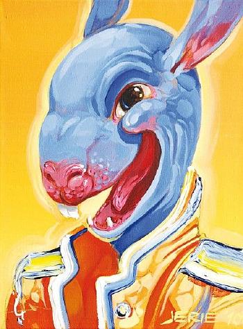 Happy Rabbit 2 by 
																	Karel Jerie
