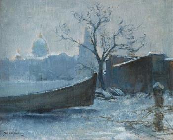 Winter Vltava by 
																	Jaromir Kunc