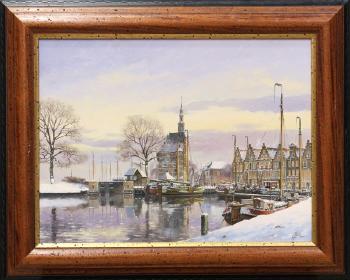 Hoorn harbor by 
																	G J Veenstra