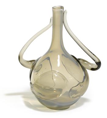 A Claire Falkenstein for Salviati glass vase by 
																	 Salviati Glass