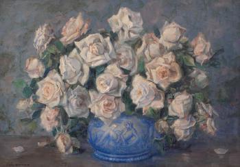 Rose bianche by 
																	Giovanni Rovero