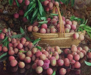 Still Life With Lychees by 
																	 Zhang Meili