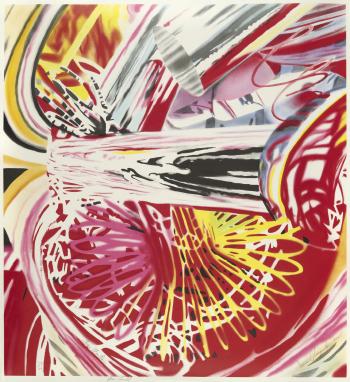 Fire Fountain by 
																	James Rosenquist