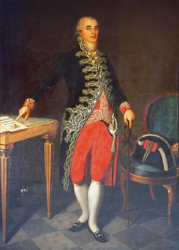 Retrato de Joaquín Cifuentes y López de Azcutia by 
																	Joaquin X Inza