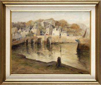 Pont du Loch d'Auray (Brittany) by 
																			Pierre Cadre