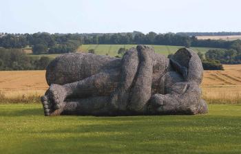 Curled Up by 
																	Sophie Ryder