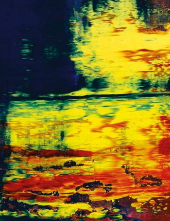 Abstraktes Bild by 
																			Gerhard Richter