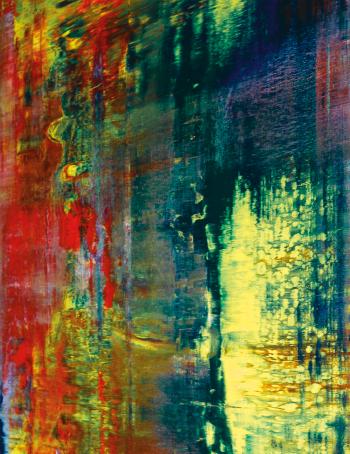 Abstraktes Bild by 
																			Gerhard Richter