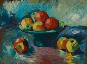 Stillleben mit Äpfeln by 
																	Leon Abramovicz