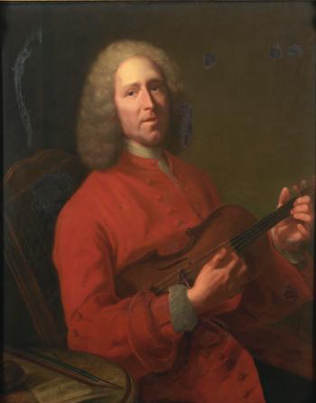 Portrait De Jean-philippe Rameau (1683-1764) by 
																	Jacques-Andre-Joseph-Camelot Aved