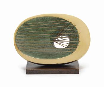 Hollow Oval (January) by 
																	Barbara Hepworth