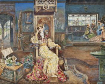 A Royal Princess by 
																	Archibald Wakley