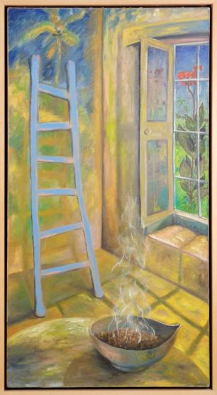Blue Ladder by 
																			Edward Durdey