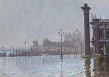 Rainy day in Venice by 
																	Mikhail Vasilievich Kupriyanov