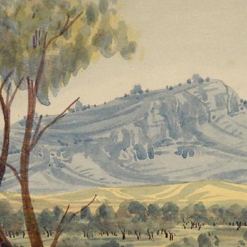 Hills of the Ancestors by 
																			Adolf Inkamala