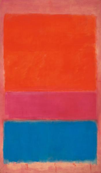 No. 1 (Royal Red And Blue) by 
																			Mark Rothko