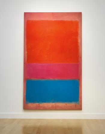 No. 1 (Royal Red And Blue) by 
																			Mark Rothko