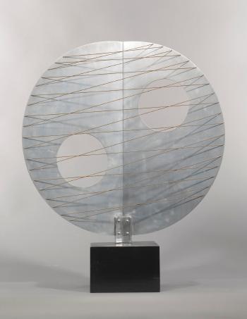 Disc With Strings (Moon) by 
																	Barbara Hepworth