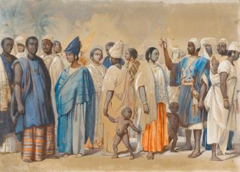 Views And Costume Of Senegal by 
																			Edouard Auguste Nousveaux