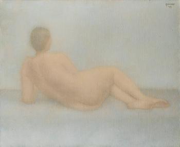 Reclining Nude by 
																	Vladimir Grigoryevich Veisberg