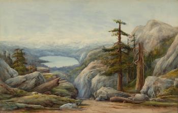 A view of Donner Lake by 
																	John Joseph Ivey