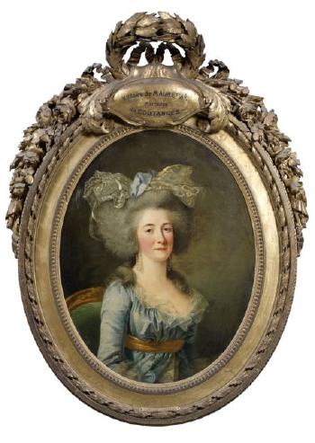Portrait de Victoire de Maurepas, marquise de Coutances by 
																	Adelaide Labille-Guiard