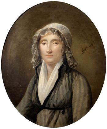 Portrait de madame Goujon, née Ricard en 1745 mère du conventionnel by 
																	 Varillat