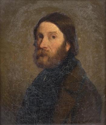 Autoportrait by 
																	Jacques-Gustave Hamelin