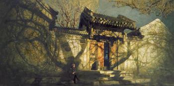 The Evening Glow of the Ancient Capital by 
																	 Wang Lu