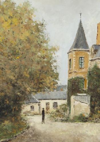 La maison de Maurice Utrillo by 
																			Louis Peyrat