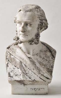 Bust of James S Budgett by 
																	John Adams-Acton