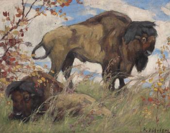 Bison by 
																	Konstantin Semionovich Vysotsky