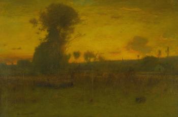 After Sundown, Montclair, New Jersey by 
																	George Inness