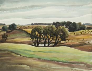 Rolling Farmfields by 
																	Norman Macleish