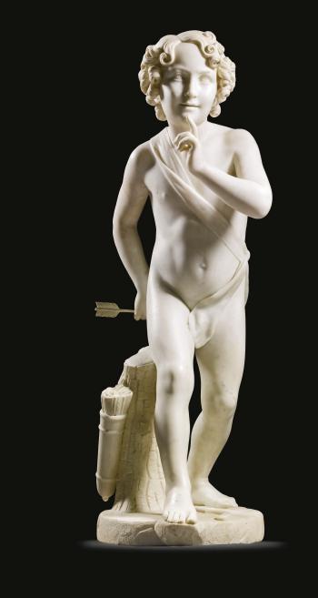 Amore In Agguato (Cupid Hiding) by 
																			Luigi Pampaloni