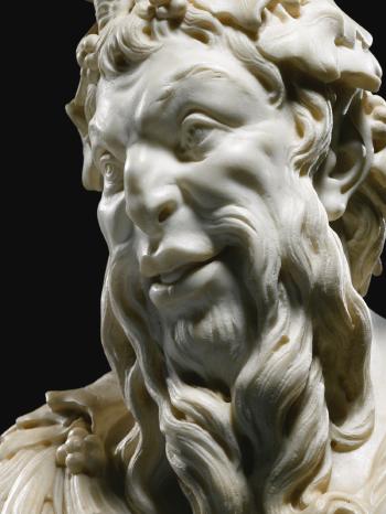 Bust Of a Faun by 
																			Jean Raon