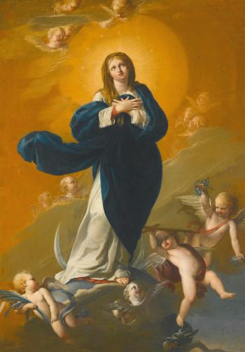 The Immaculate Conception by 
																	Mariano Salvador de Maella