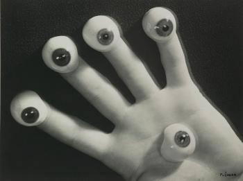 Hand With Five Eyes by 
																	Pierre Jahan