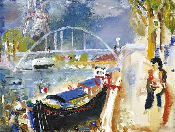 Day on the Seine by 
																	Josef Jira