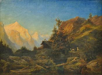 Theme of the Alps by 
																	Joseph Navratil