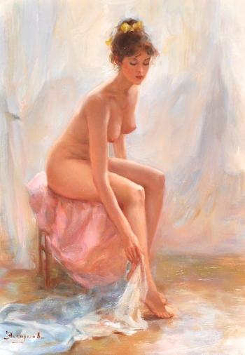Nude in the Bedroom by 
																	Vladislav Nagornov