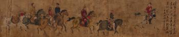 Tang Horse Riding by 
																	 Zhang Longzhang